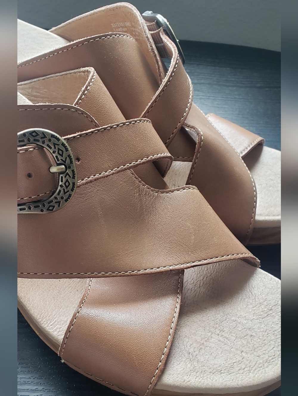 Dansko Beige Heels Size 41 - Picture 2 of 10